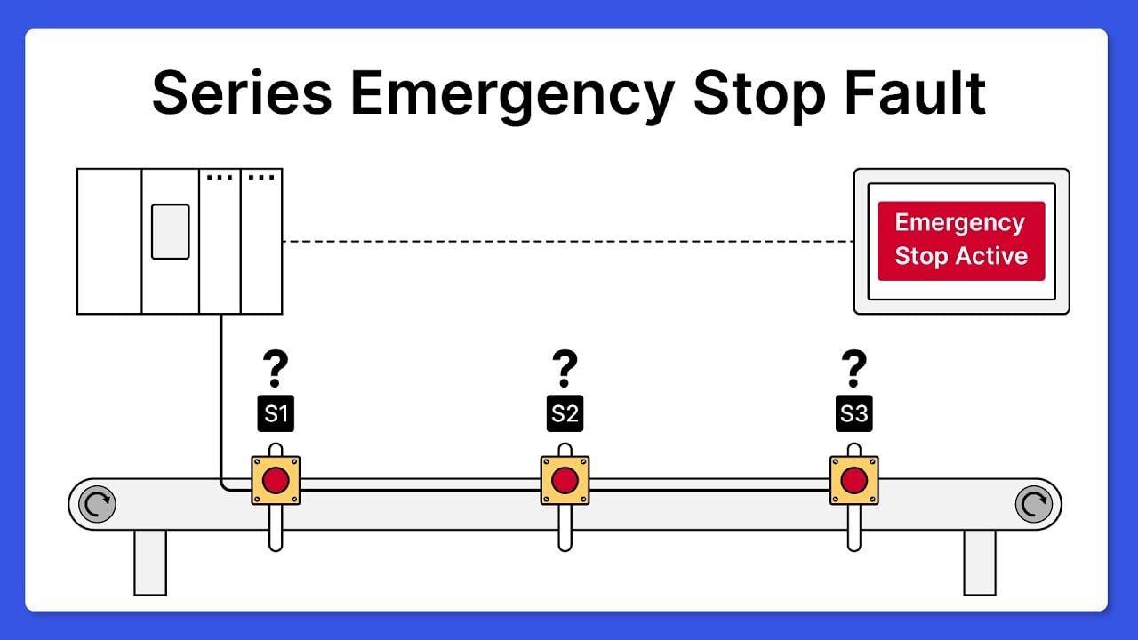 Why the Series Emergency Stop Circuit Failed — RealPars