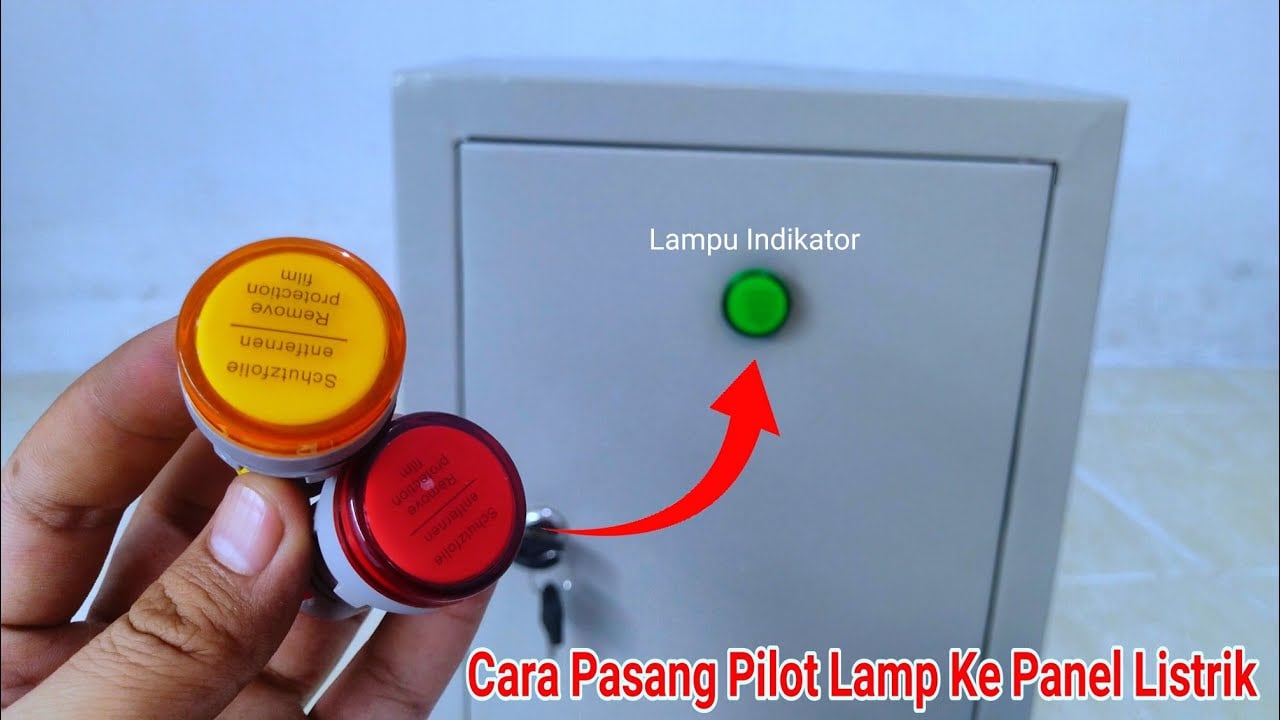 CARA MEMASANG LAMPU INDIKATOR PANEL LISTRIK 3 PHASA DAN 1 PHASA - Pono Kayo