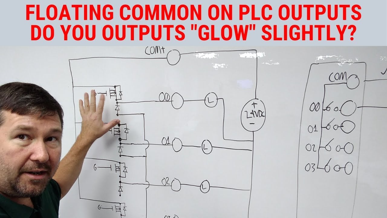 PLC Output Leakage Current. Do your PLC outputs glow slightly? by Tim Wilborne