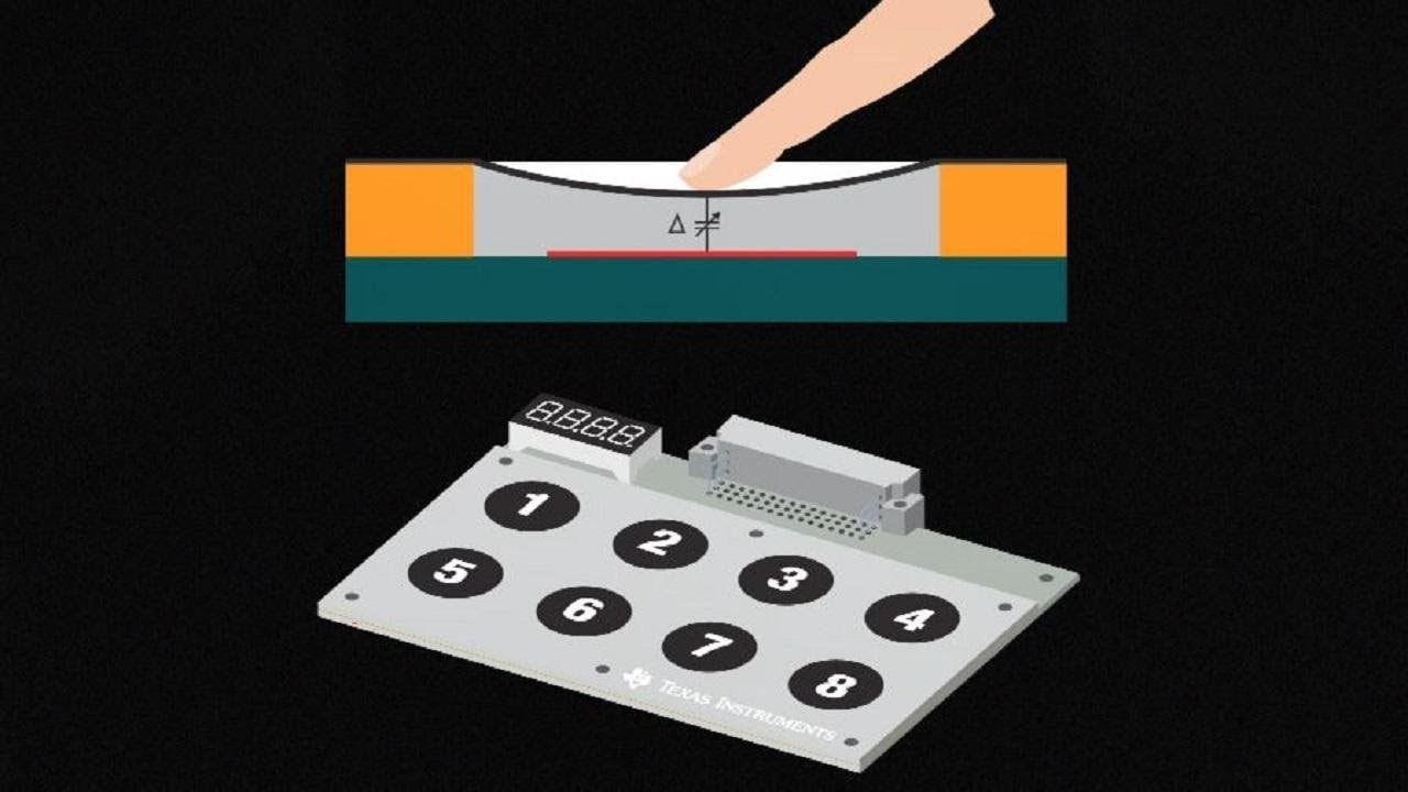 How Capacitive Touch Through Metal Works by Texas Instruments