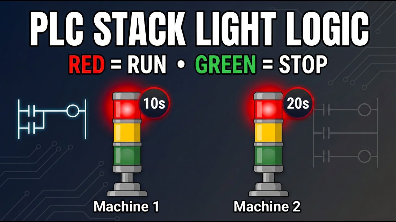 PLC Stack Light Logic by Instrumentation Tools