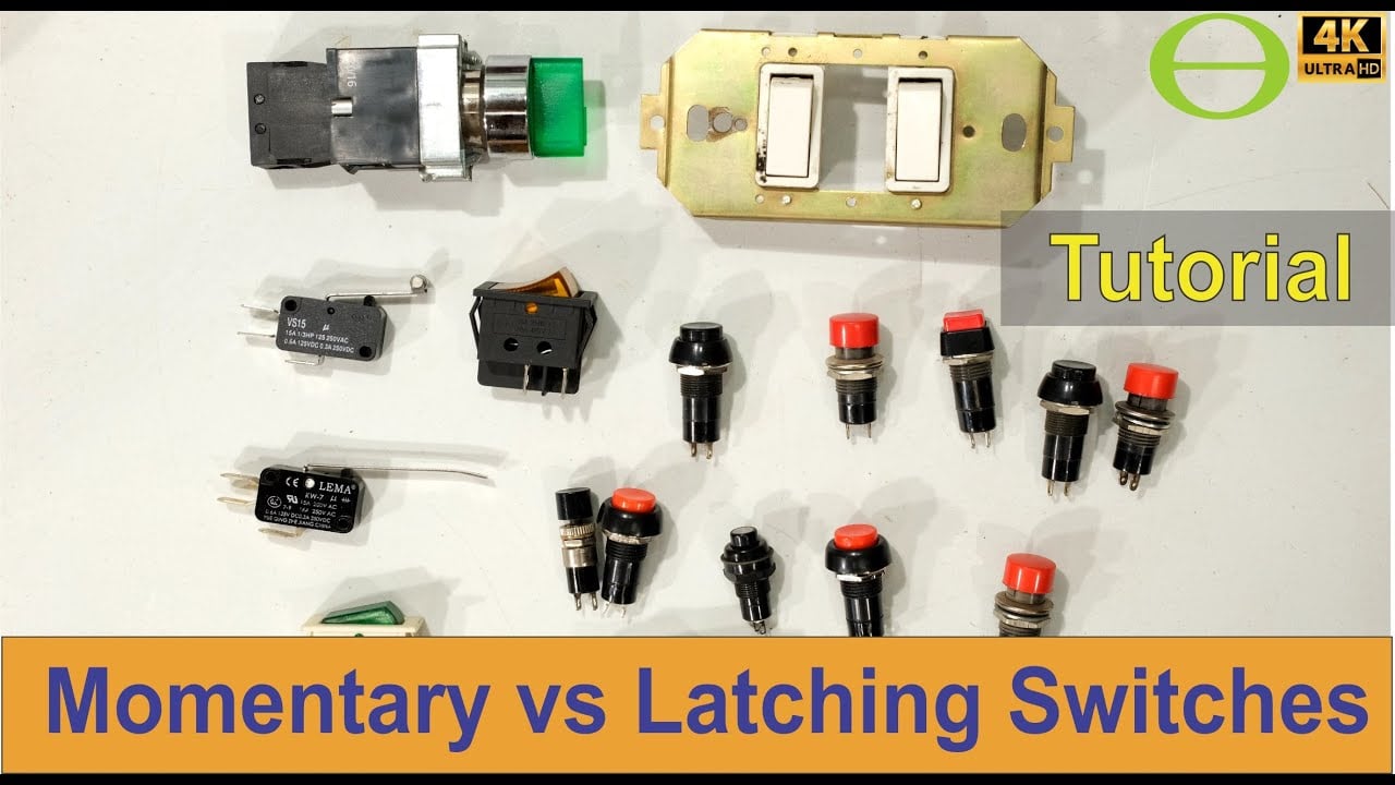 What is the difference between a momentary switch and a latching switch? by ecologicaltime