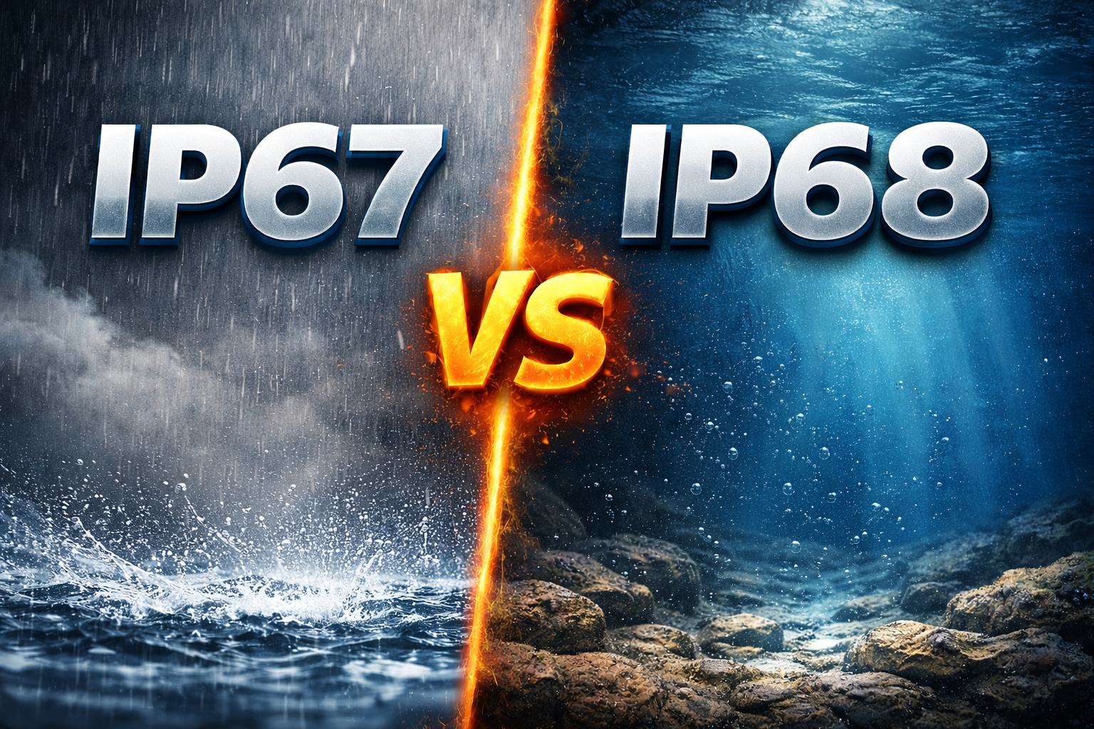 High Waterproof Push Button Switches: IP67 vs IP68 — What’s the Real Difference?