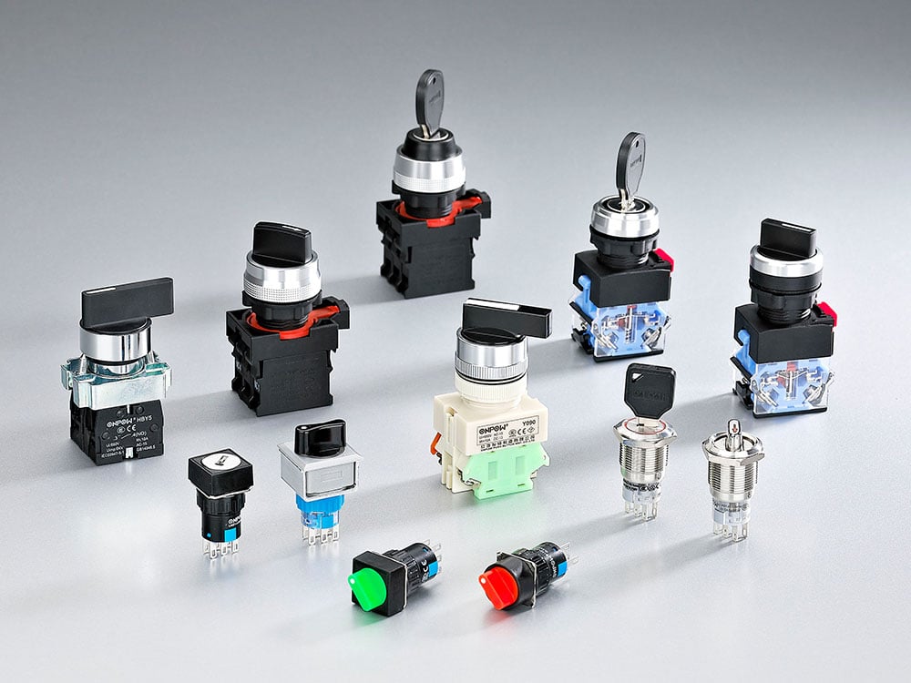 Key&selector switch
