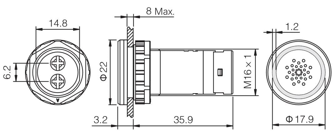Panel buzzer product example