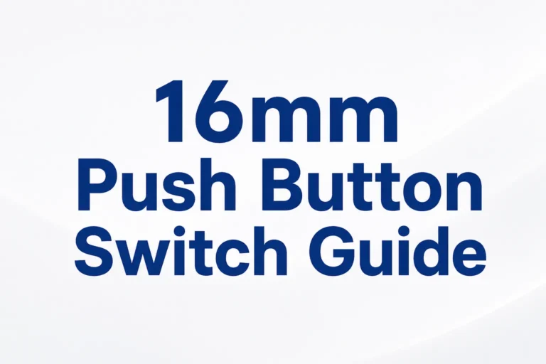 Guide des interrupteurs à bouton-poussoir 16 mm