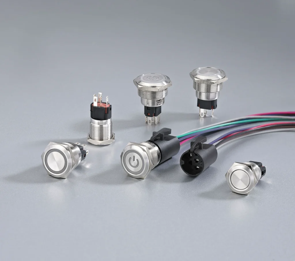 22mm Push Button Switch Guide: The Standard Choice for Industrial Equipment Panel Mounting