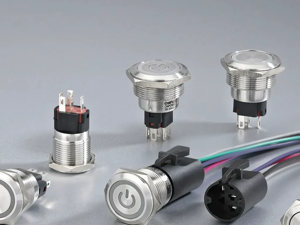 5/8 Inch Push Button Cutouts: Confirm the Actual Mounting Interface