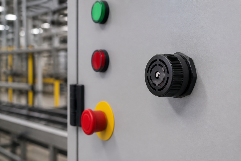 Industrial Buzzer Selection: Sound, Environment, and Panel Integration