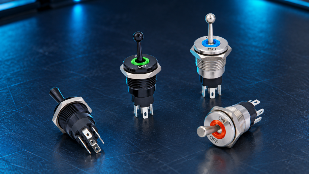 12V DC Toggle Switch Selection: Load, Contacts and LED Voltage