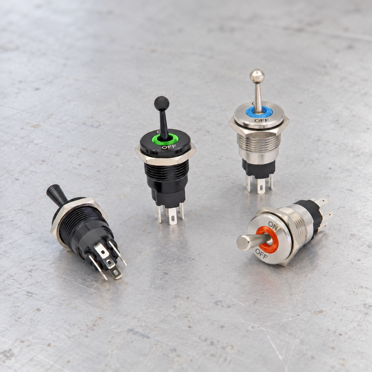 DPDT Toggle Switch Wiring: Six-Terminal Contact Logic Explained — ONPOW7116 toggle switch DPDT Toggle Switch Wiring: Six-Terminal Contact Logic Explained — ONPOW7116 toggle switch product view 1