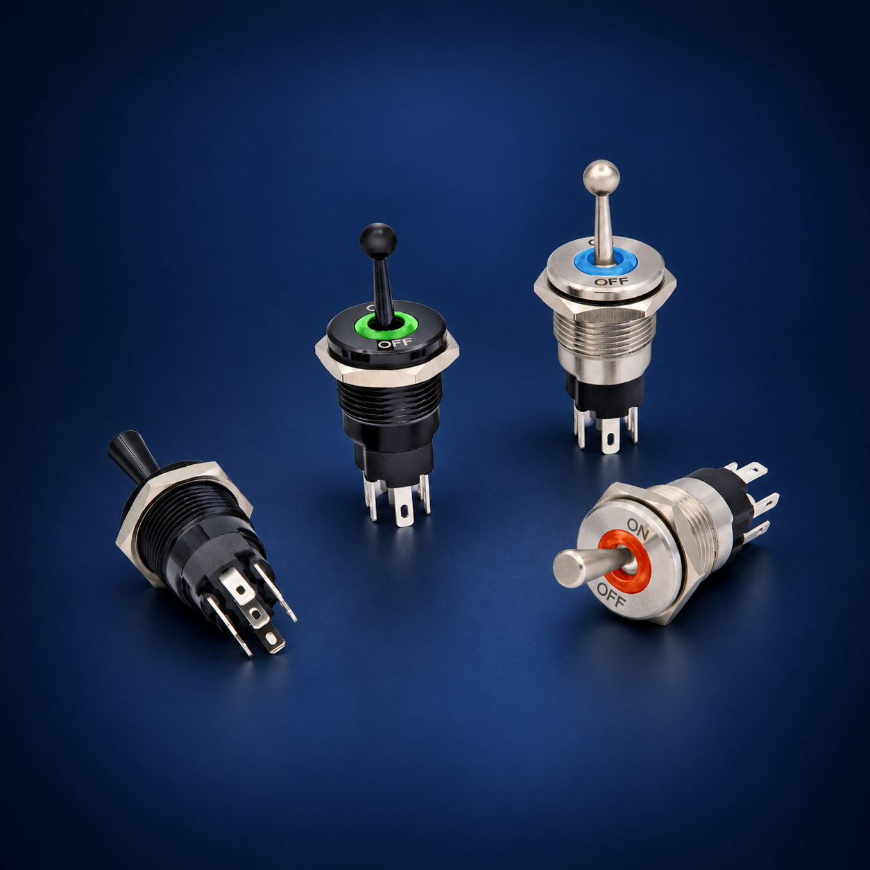 DPDT Toggle Switch Wiring: Six-Terminal Contact Logic Explained — ONPOW7116 toggle switch DPDT Toggle Switch Wiring: Six-Terminal Contact Logic Explained — ONPOW7116 toggle switch product view 2