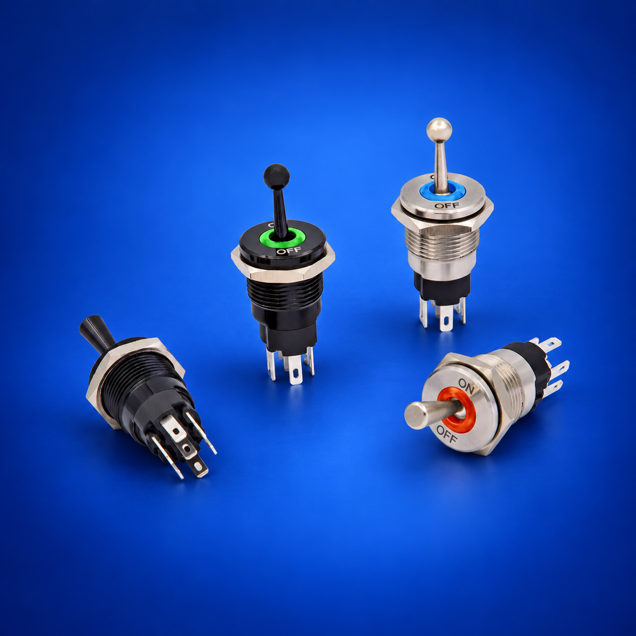 Momentary Toggle Switches: Spring Return Actions and Applications — ONPOW7116 toggle switch Momentary Toggle Switches: Spring Return Actions and Applications — ONPOW7116 toggle switch product view 2