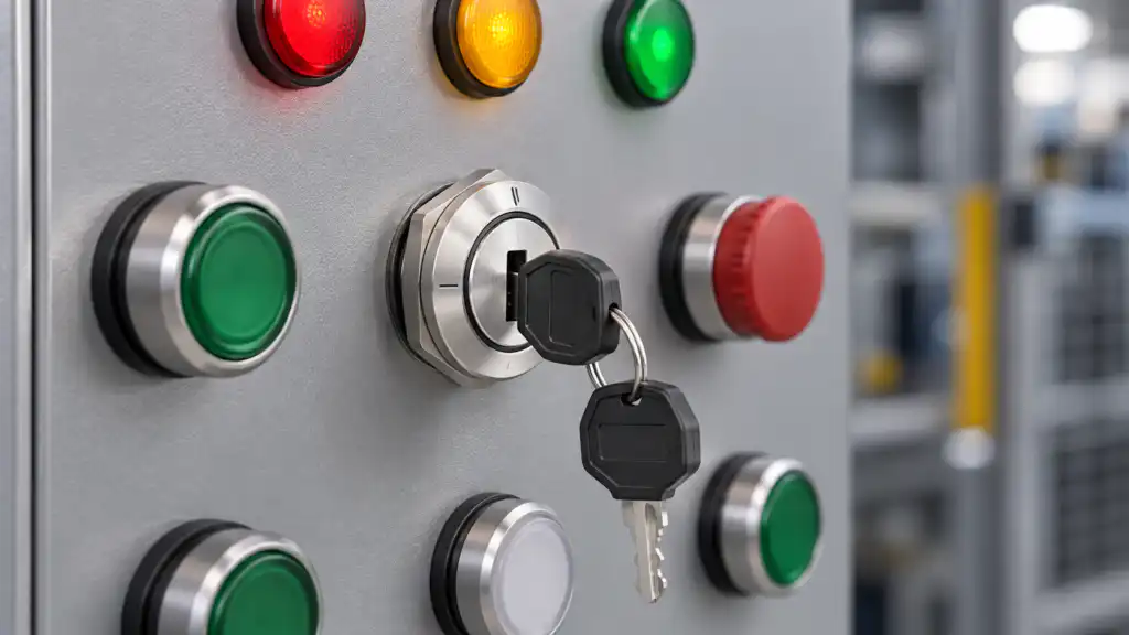 Three-Position Key Switch Contact Logic Explained