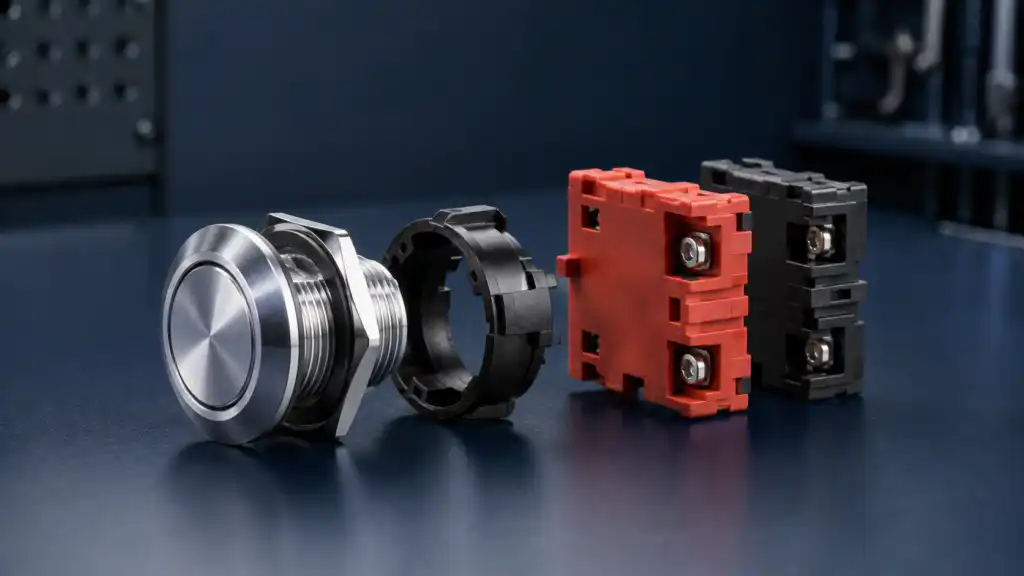 Push Button Contact Block Selection: NO, NC, Ratings, and Installation
