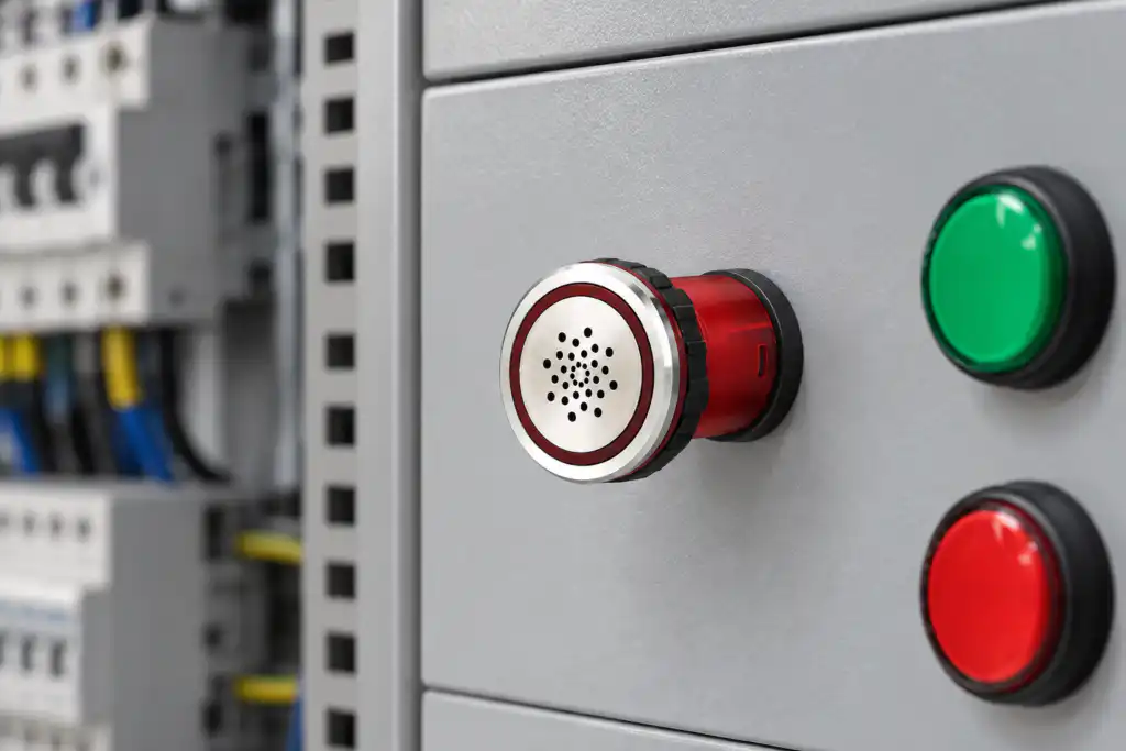 Industrial Buzzer Wiring for Continuous and Intermittent Alarms