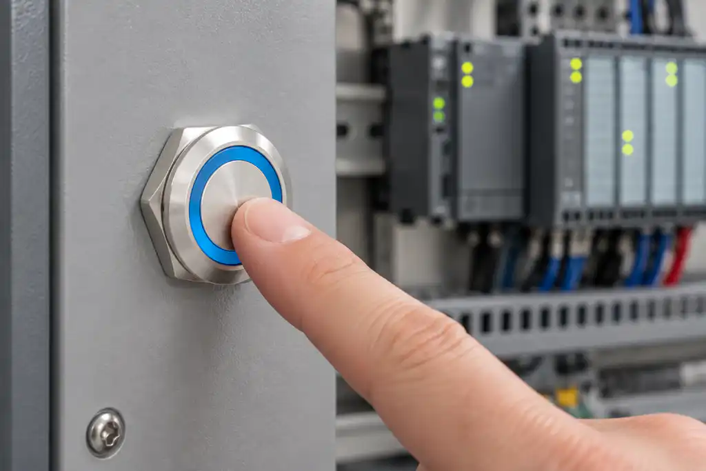 Push Button Switch Debouncing for PLC and Microcontroller Inputs