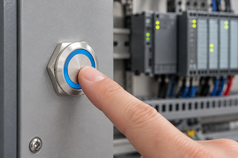 Push Button Switch Debouncing for PLC and Microcontroller Inputs