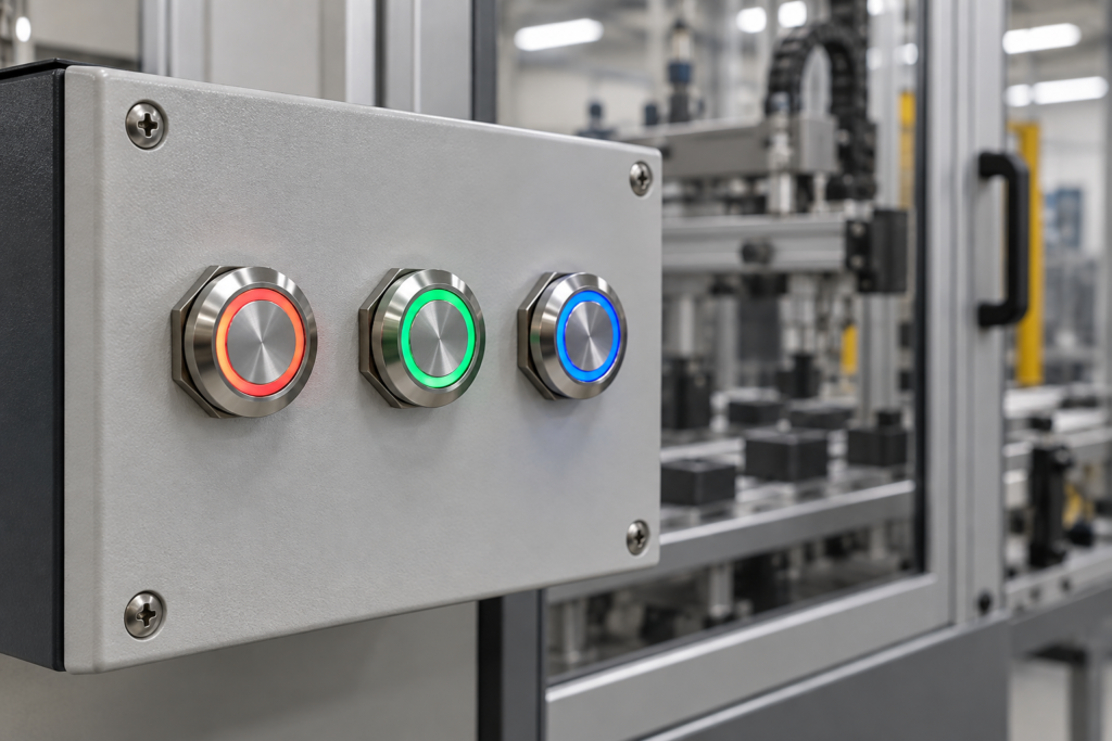 Bicolor vs. Tricolor Indicator Lights for Control Panels