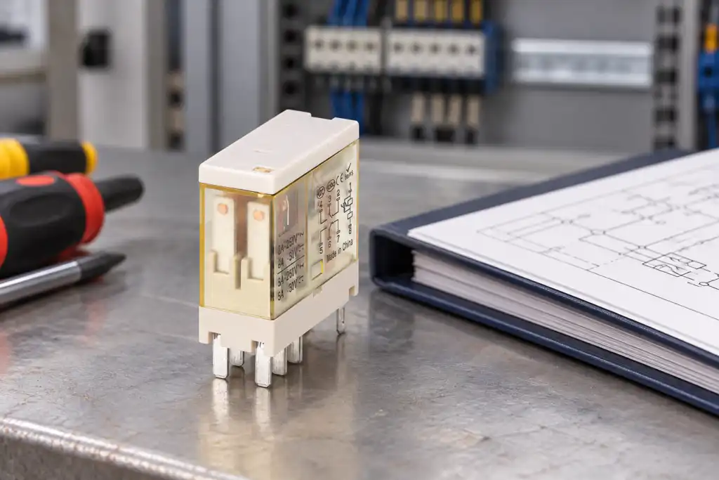 Electromechanical Relay Wiring Diagram: Coil, COM, NO and NC