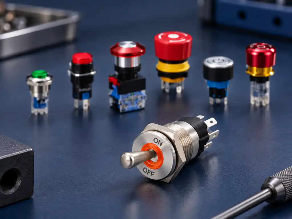 SPDT Toggle Switch Wiring for Industrial Control Circuits