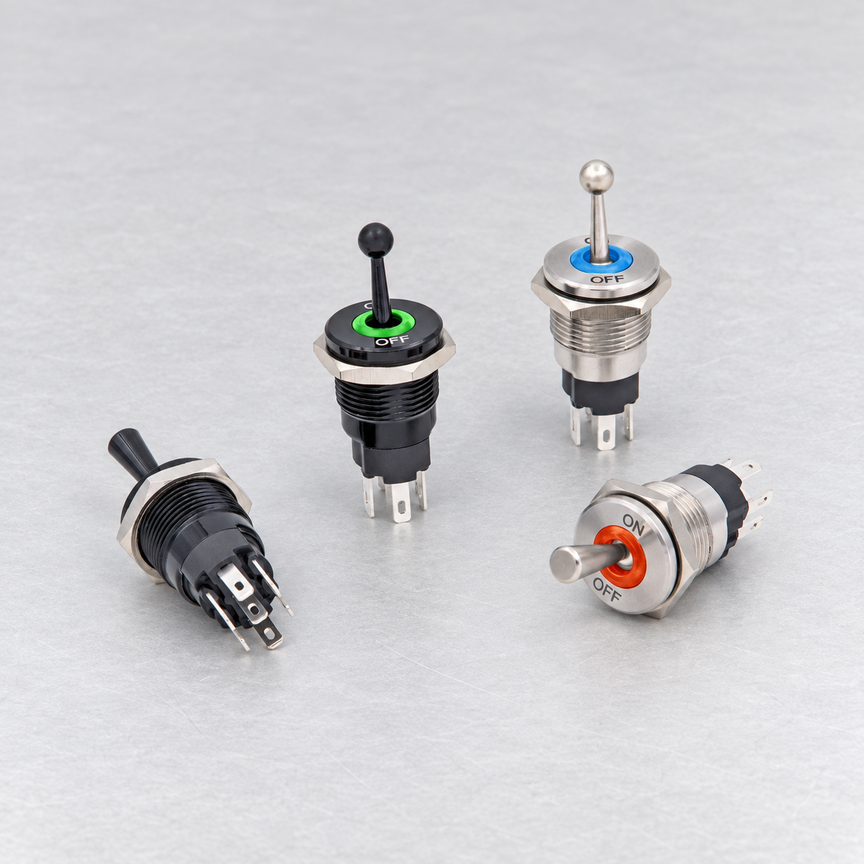 SPST Toggle Switch Selection for Simple On-Off Control — ONPOW7116 toggle switch product view 1