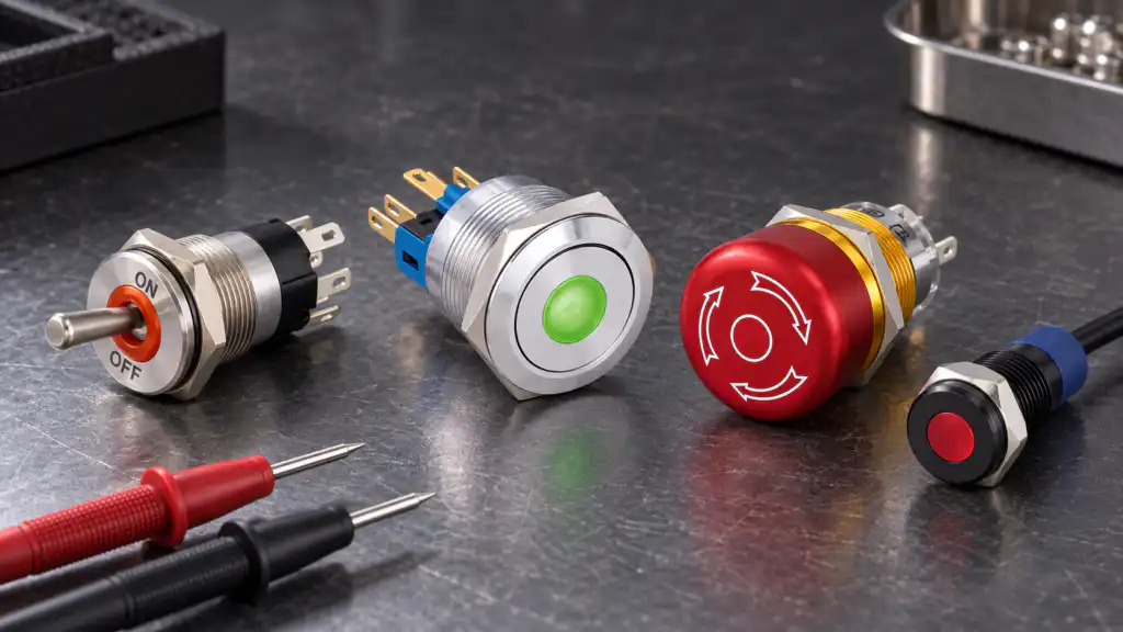 2-Pin, 3-Pin, 4-Pin and 6-Pin Toggle Switches Compared