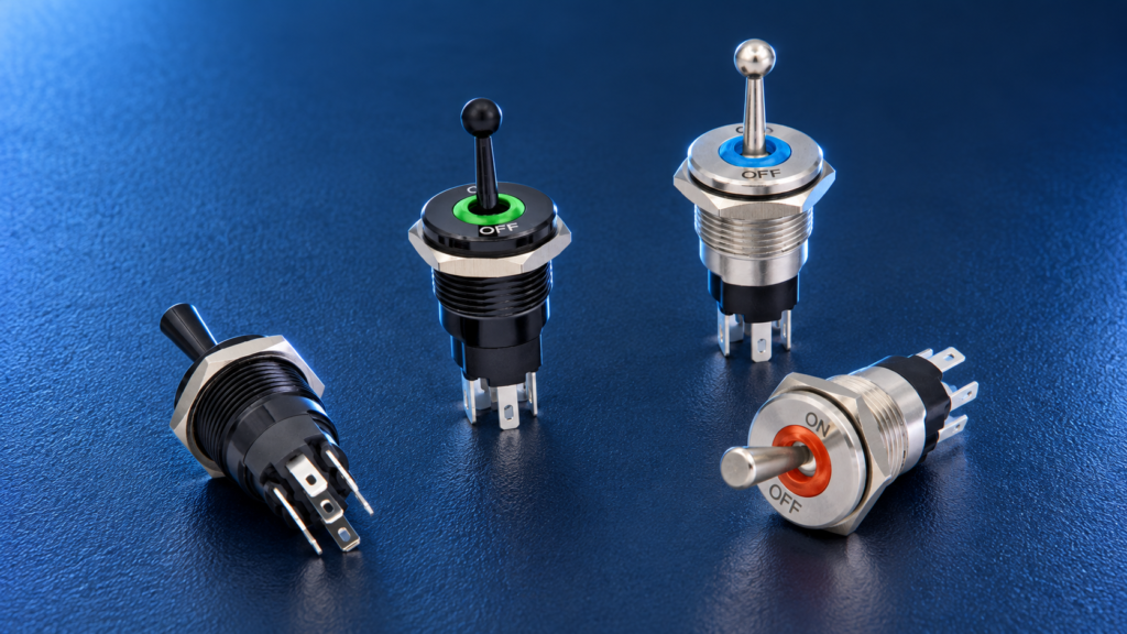 2-Pin, 3-Pin, 4-Pin and 6-Pin Toggle Switches Compared