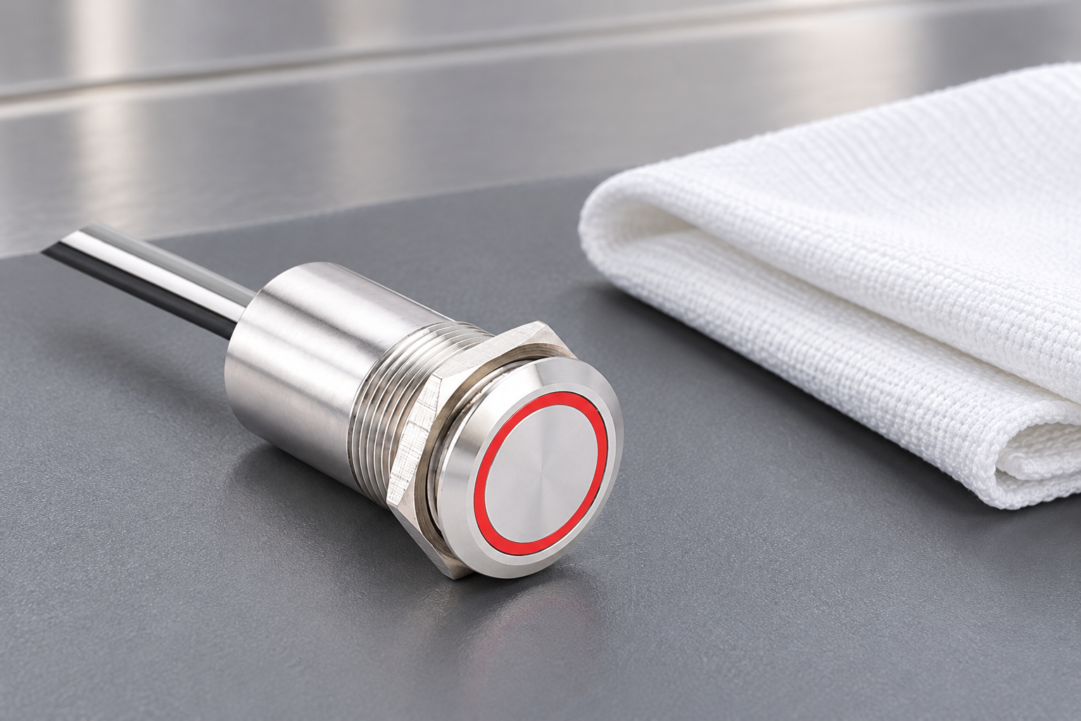 Cleaning Capacitive Touch Switches — inspection and specification detail