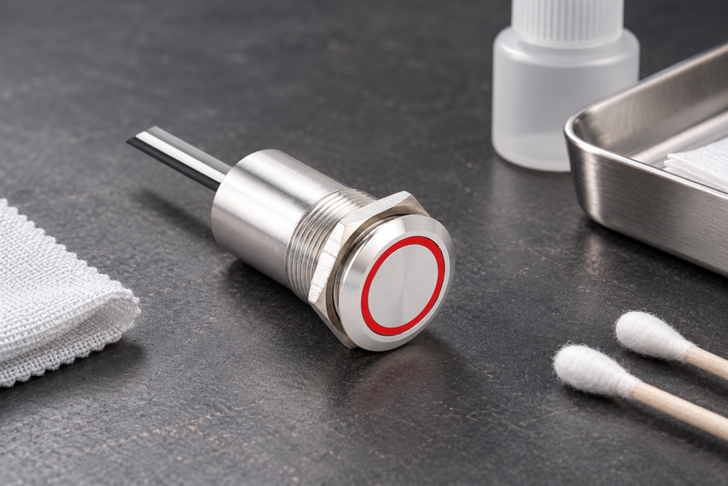 Cleaning Capacitive Touch Switches: Validate the Surface and the Output