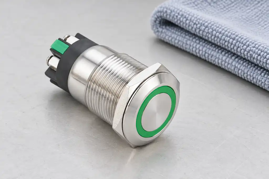 Cleaning Industrial Push Button Switches Without Damaging Seals
