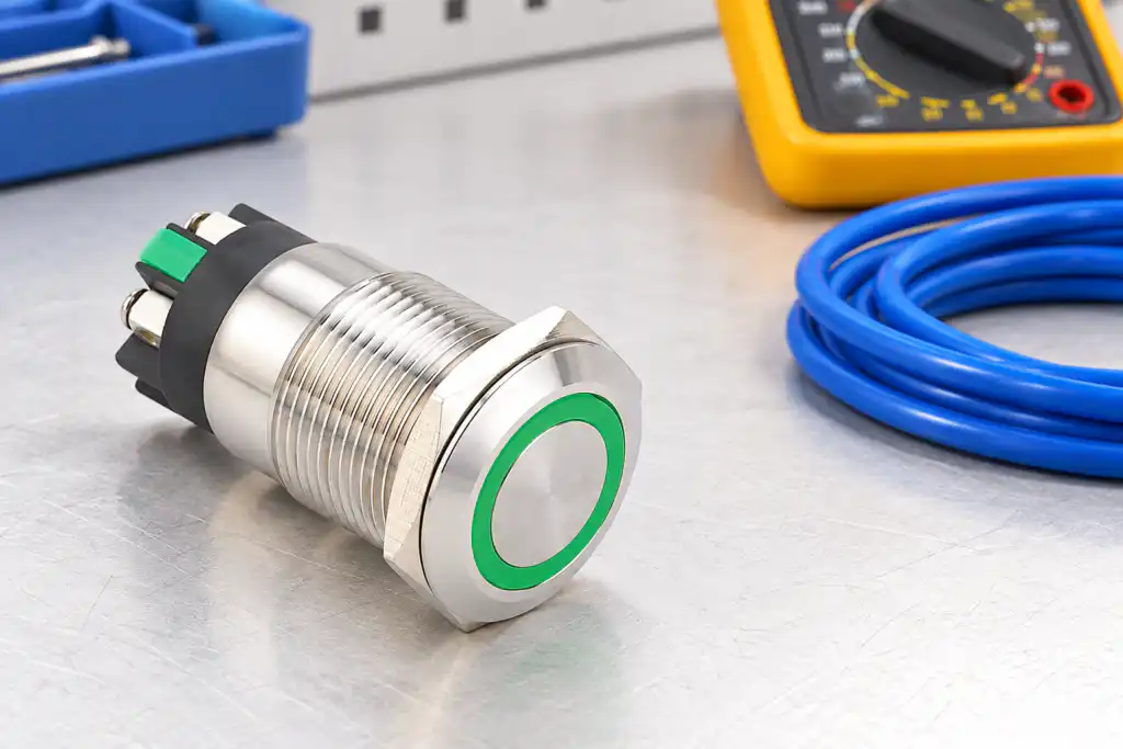 Illuminated Push Button Voltage Drop: Check Long Cable Runs