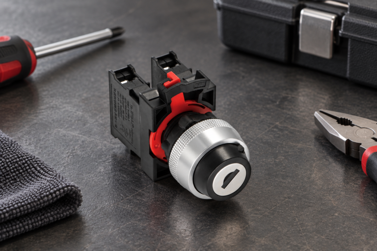 Industrial Key Switch Troubleshooting: Lock, Actuator or Contact Fault?
