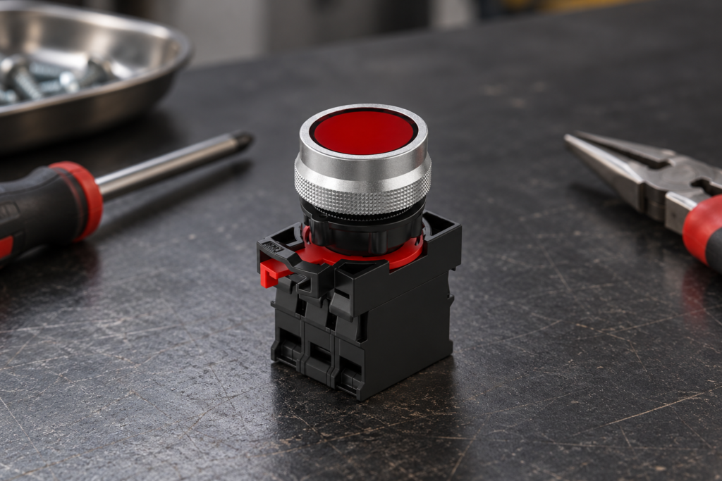 Industrial Push Button Sticking: Separate the Operator from the Circuit Fault