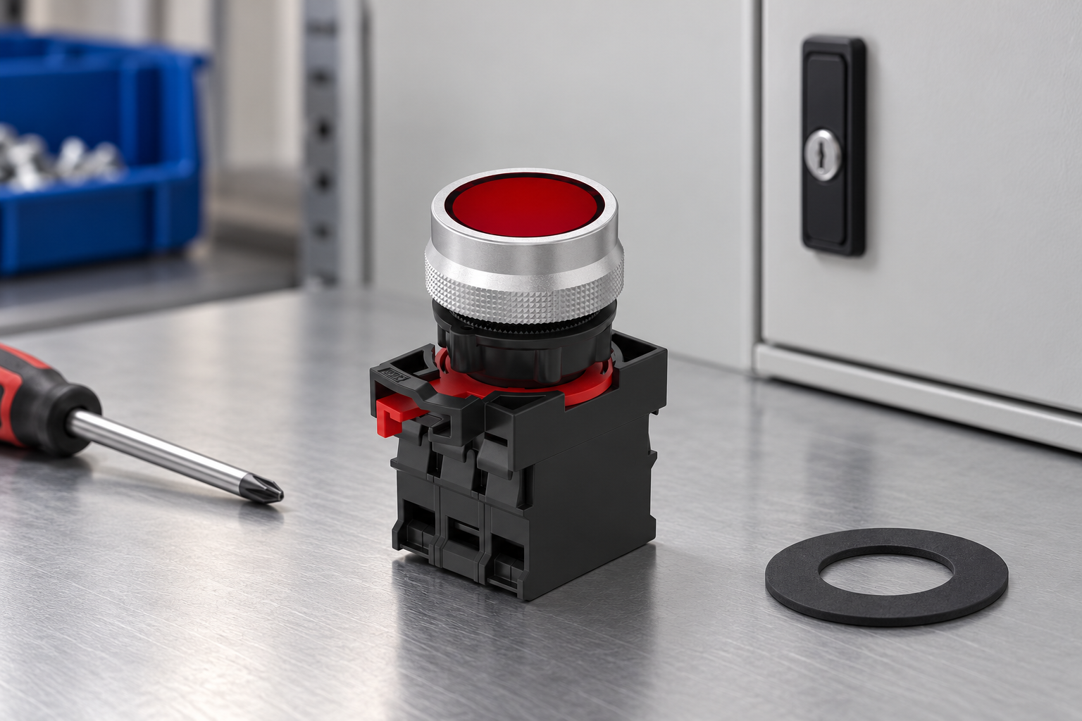 IP40 Switch Protection Inside Control Cabinets — qualification workspace
