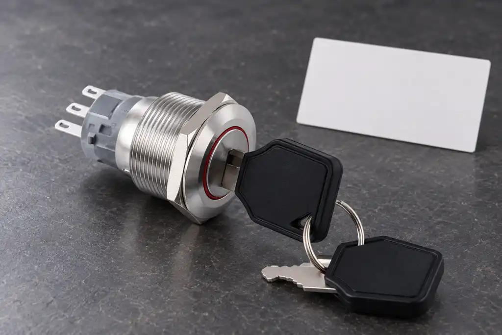 Illuminated Key Switches: Lamp Meaning and Contact Selection