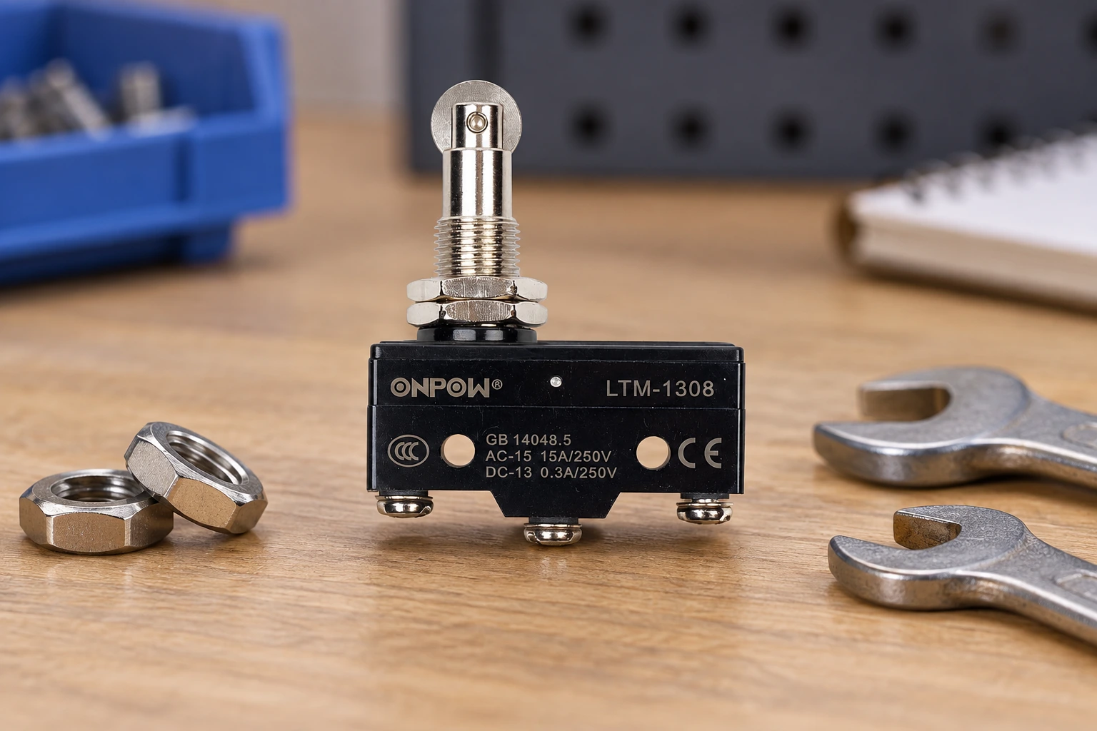 Micro Switch Operating Force: Why It Changes Application Life — body1 ONPOW micro switch reference example for micro switch operating force: why it changes application life, component detail