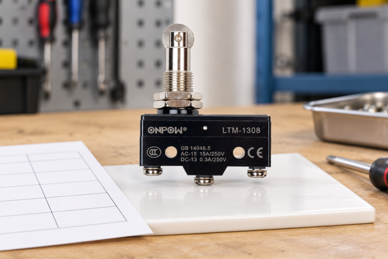 Limit Switch Symbols: IEC and Ladder Diagram Examples