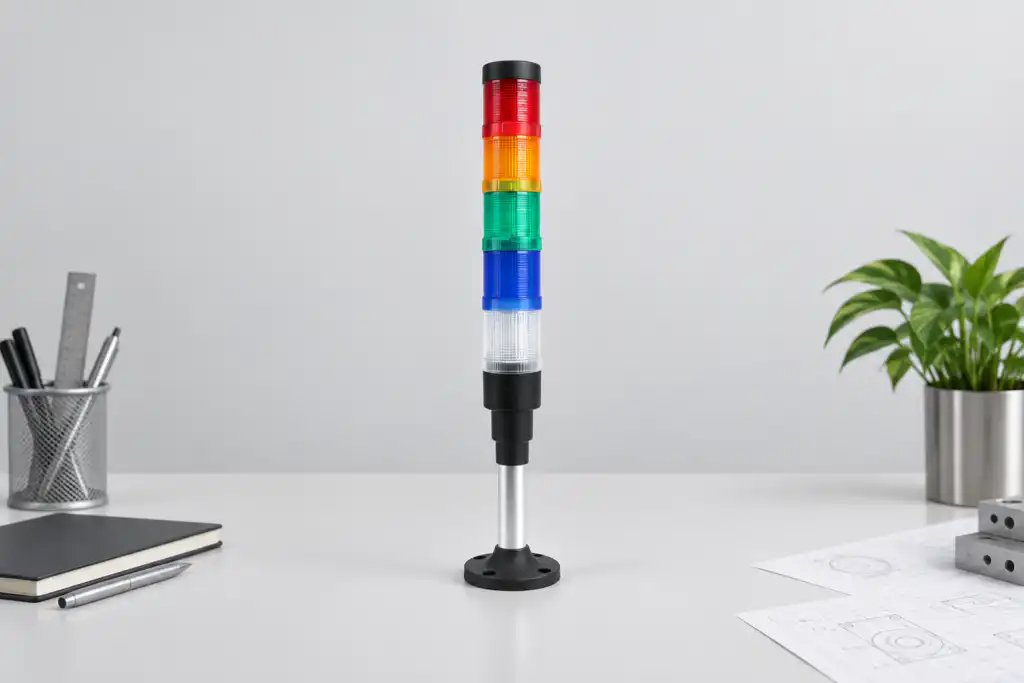 Steady, Flashing and Rotating Warning Lights Compared