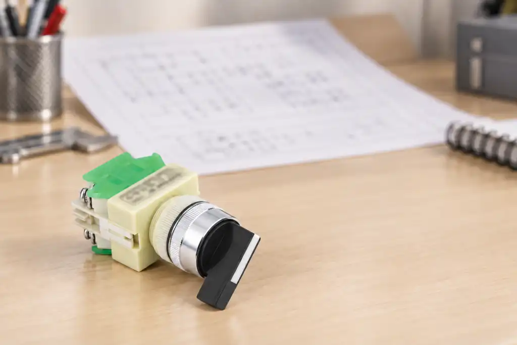 Selector Switch Symbols and Contact Tables Explained
