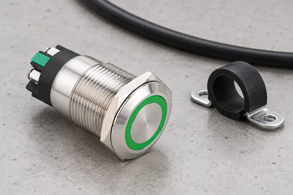 Push Button Cable Strain Relief: Protect Terminals When Panels Move
