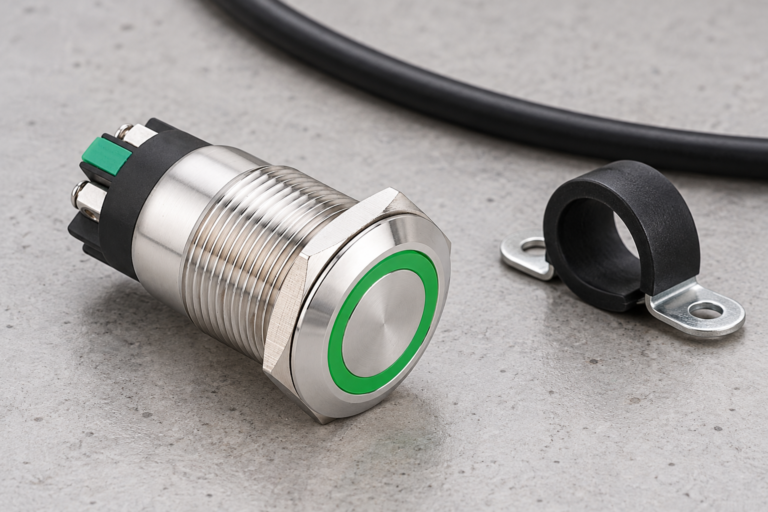 Push Button Cable Strain Relief: Protect Terminals When Panels Move
