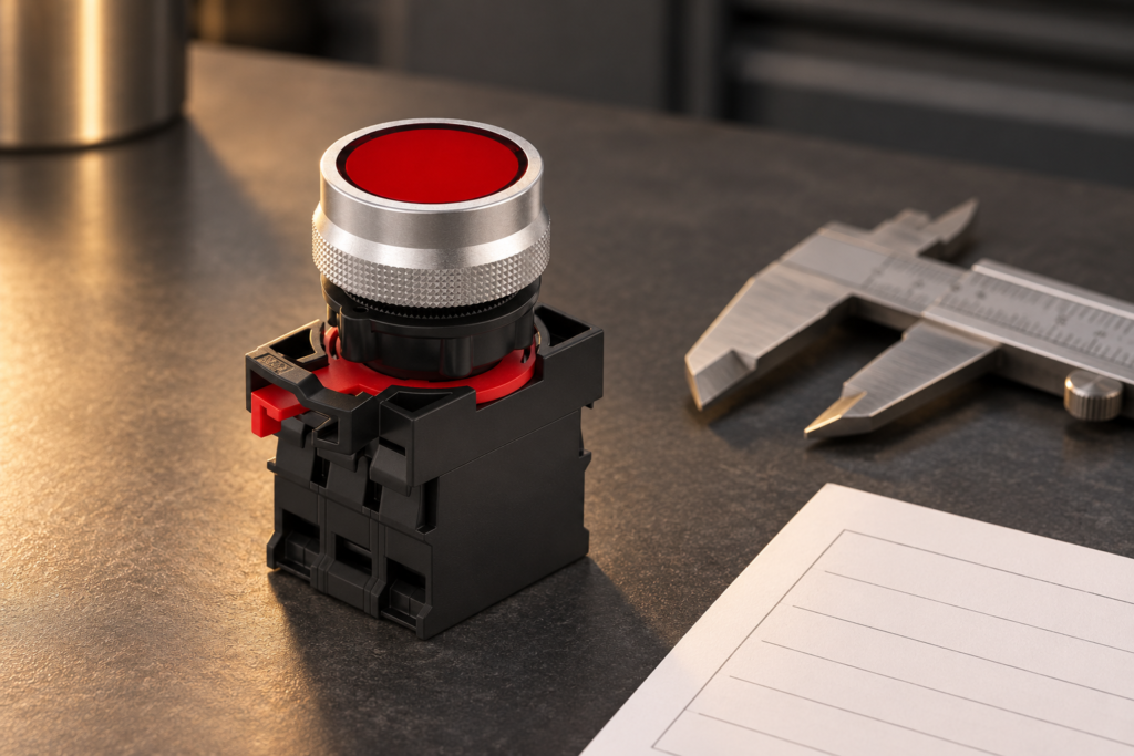 Replacing a Push Button Contact Block Without Changing the Operator