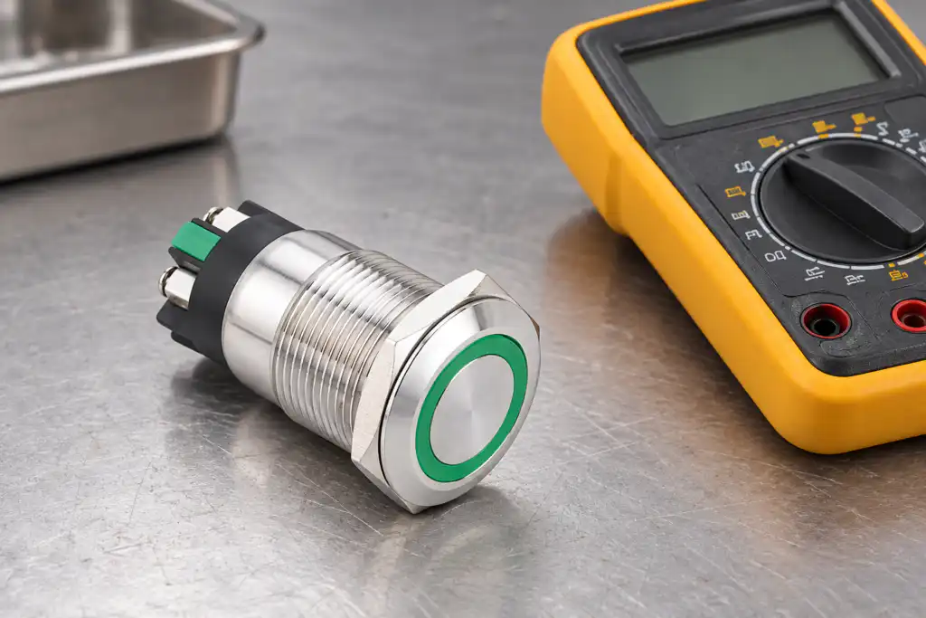 Push Button LED Not Working: Separate the Lamp and Contact Checks