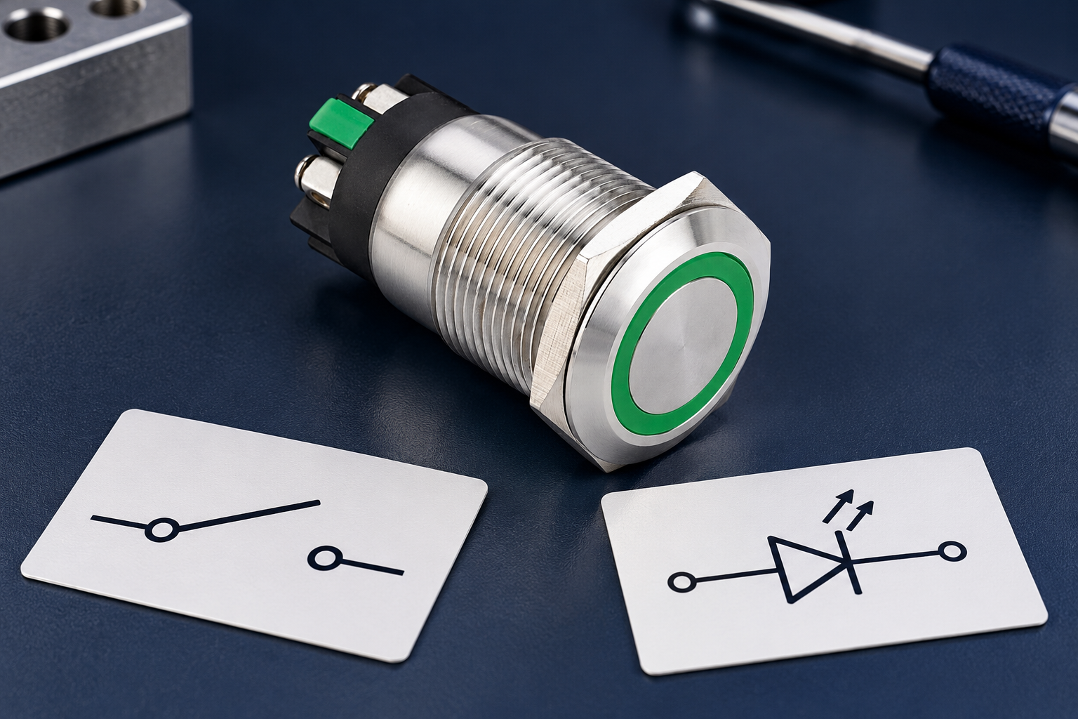 Push Button Polarity — inspection and specification detail