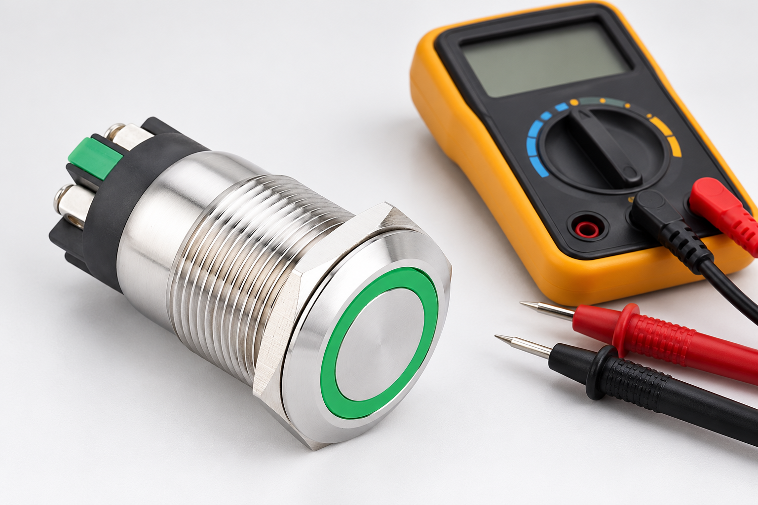 Push Button Polarity — qualification workspace