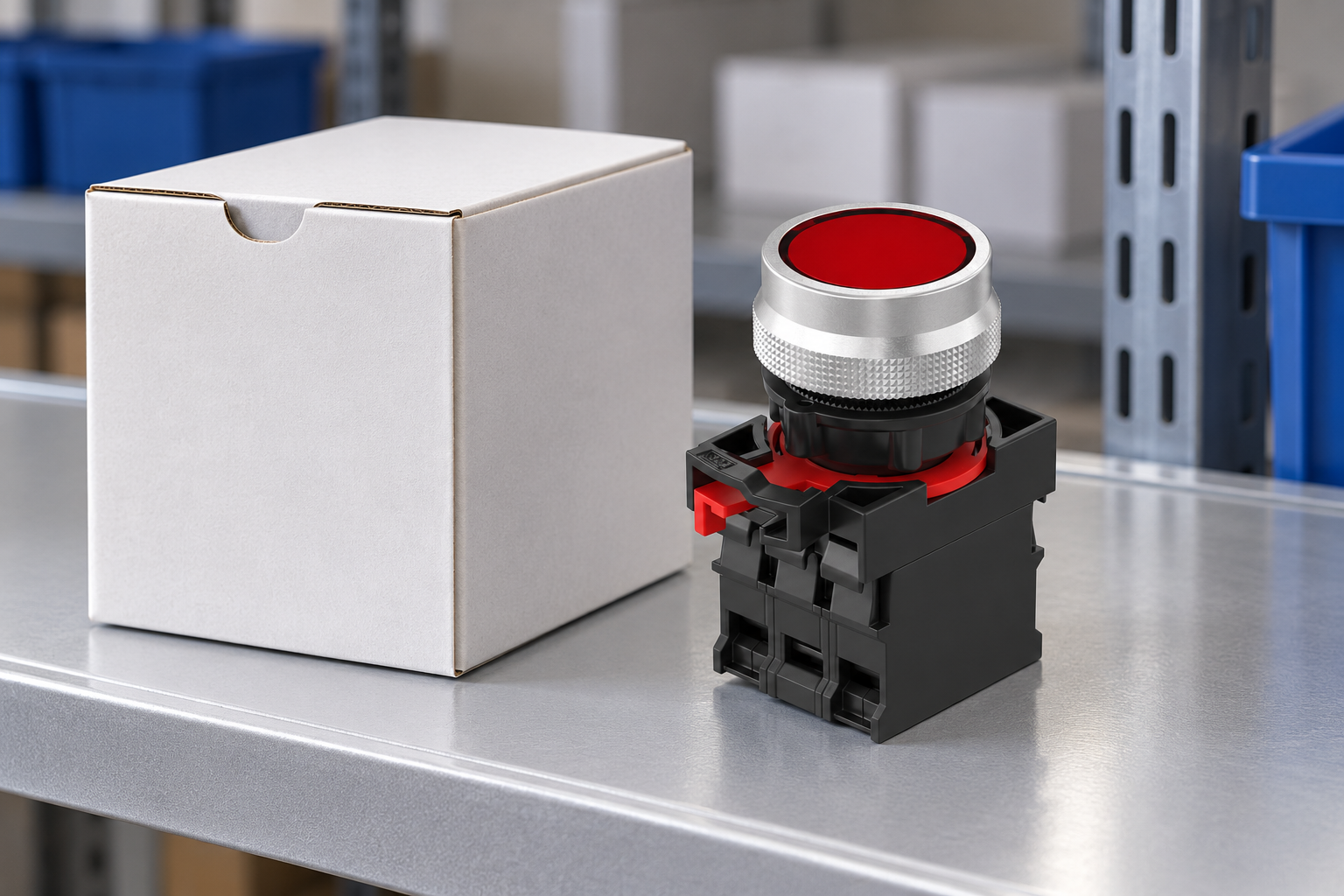 Storing Spare Push Button Switches Before Installation — qualification workspace