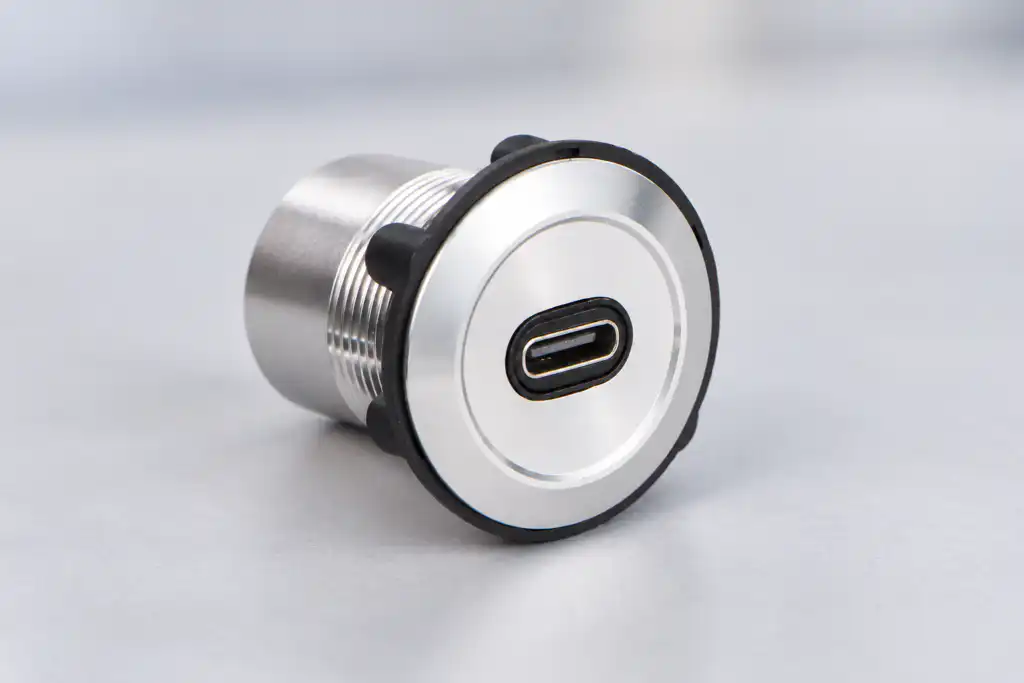 USB-C Panel-Mount Connectors: Data, Power and Qualification