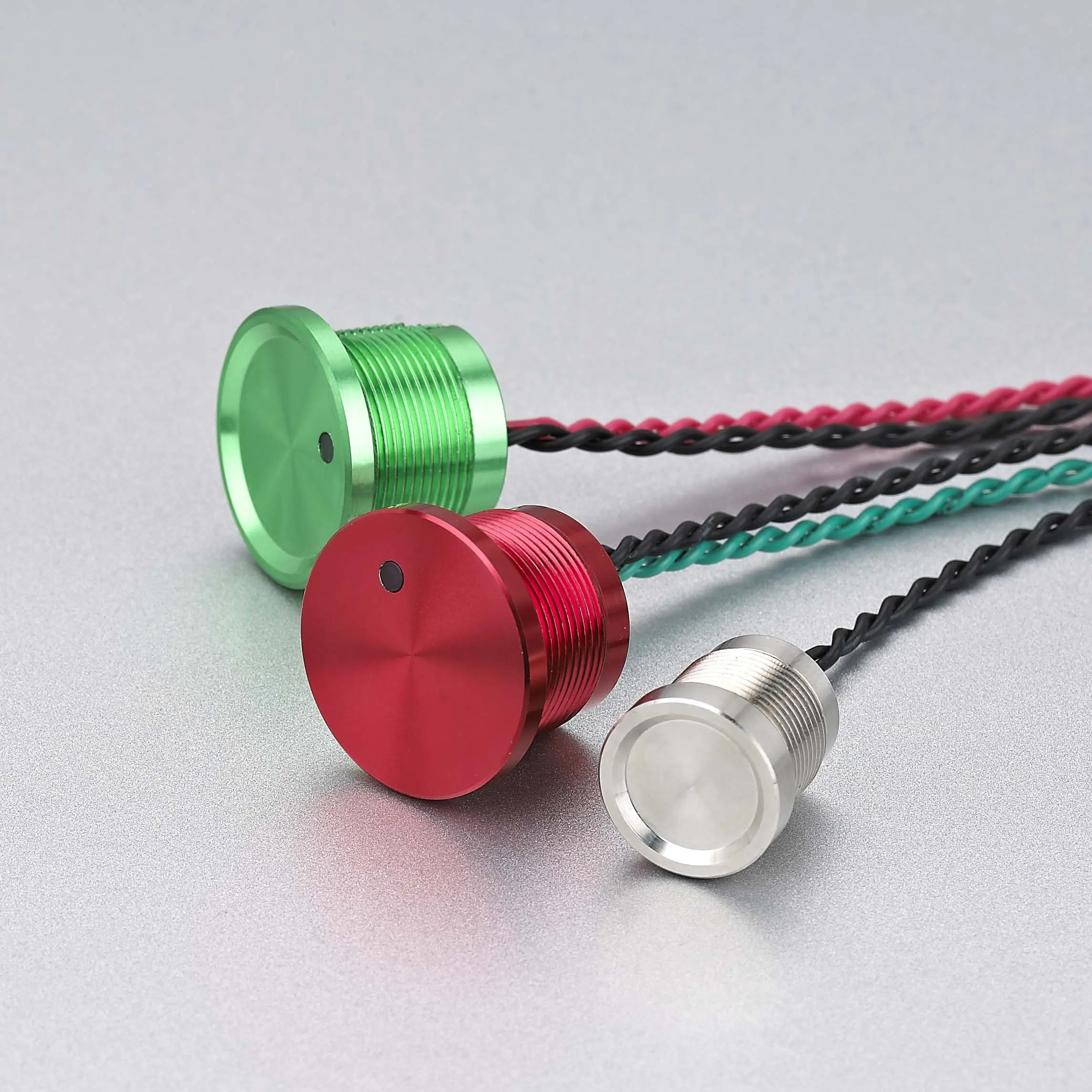Anti-vandal piezo push button switch-IK10
