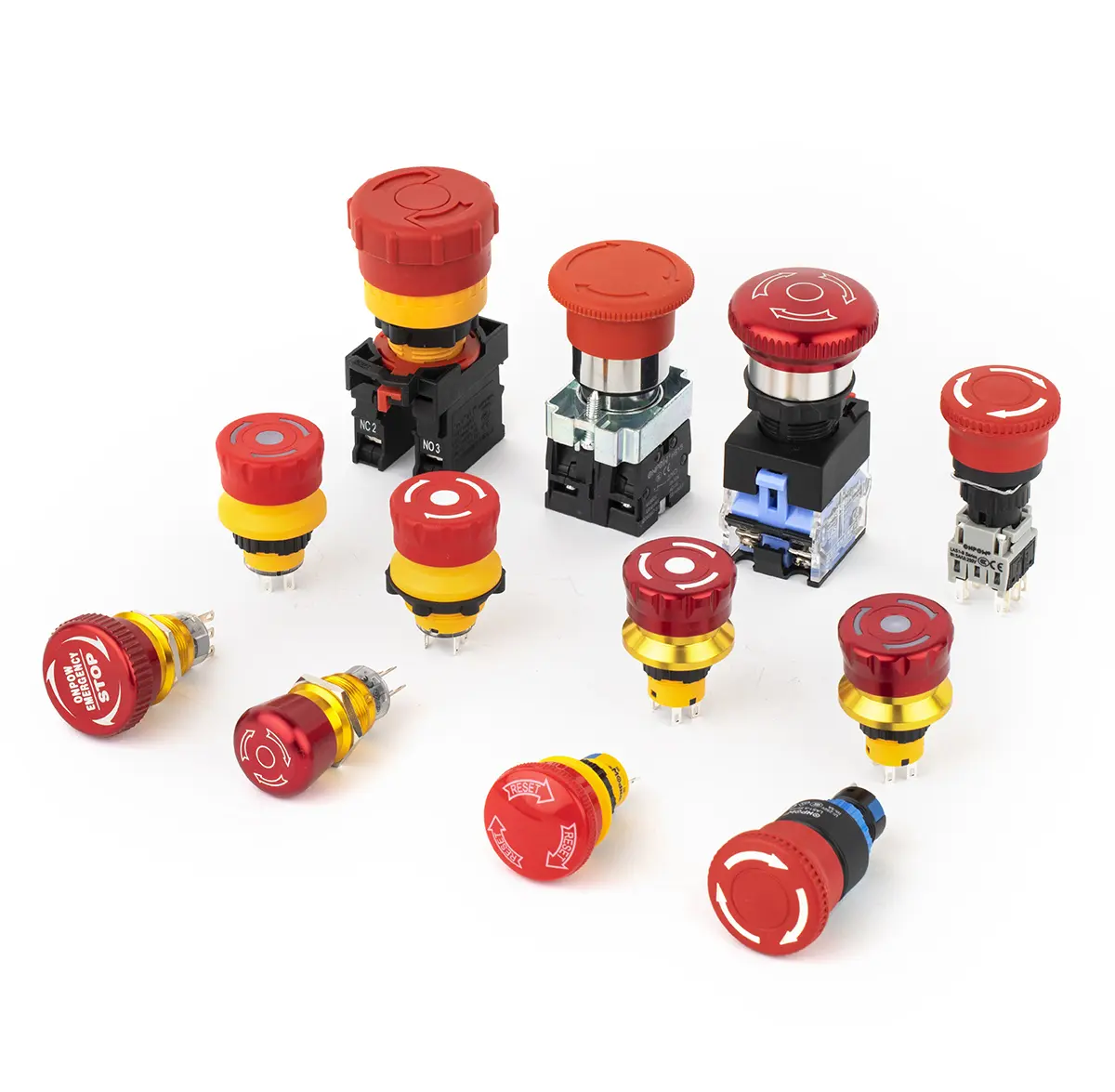 ONPOW Emergency Stop Button Switch– Reliable Safety Solution for Industrial Control Systems